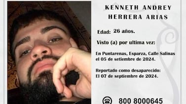 Desesperada e intensa búsqueda para dar con joven desaparecido hace una semana