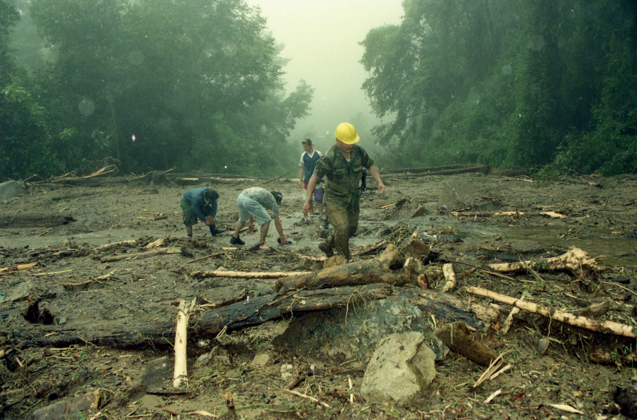 Huracán César, 1996. Foto Archivo.
