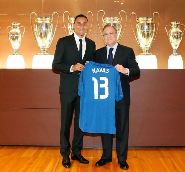 Keylor Navas es una opción para Real Madrid según prensa española