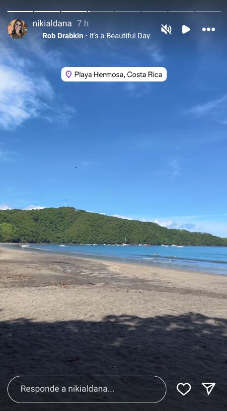 Esta fue una de las historias compartidas por la guapa exmodelo.