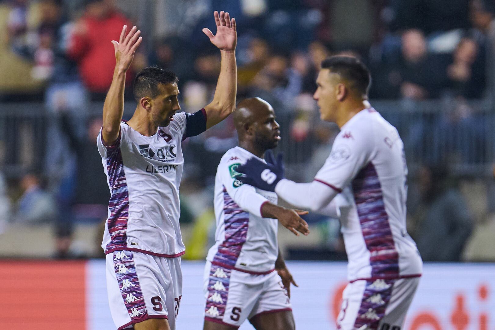 Saprissa - Unión Filadelfia. Foto: Concacaf.com
