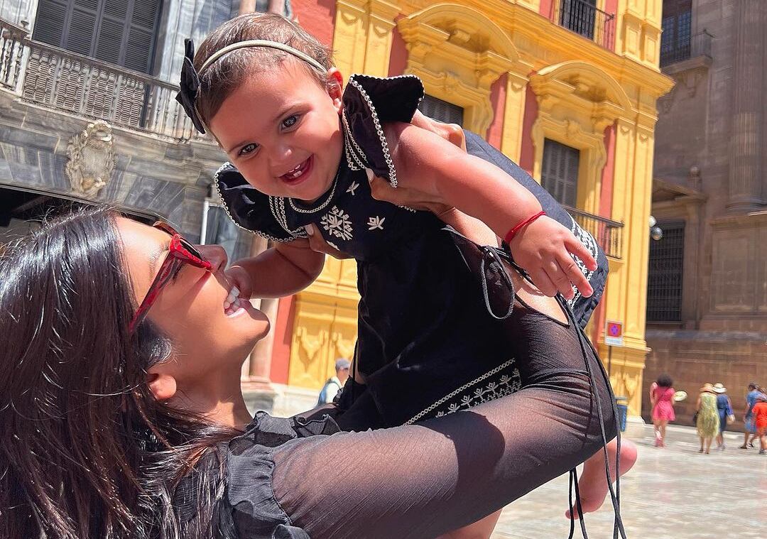 Jalé Berahimi y su hija Julia. Instagram