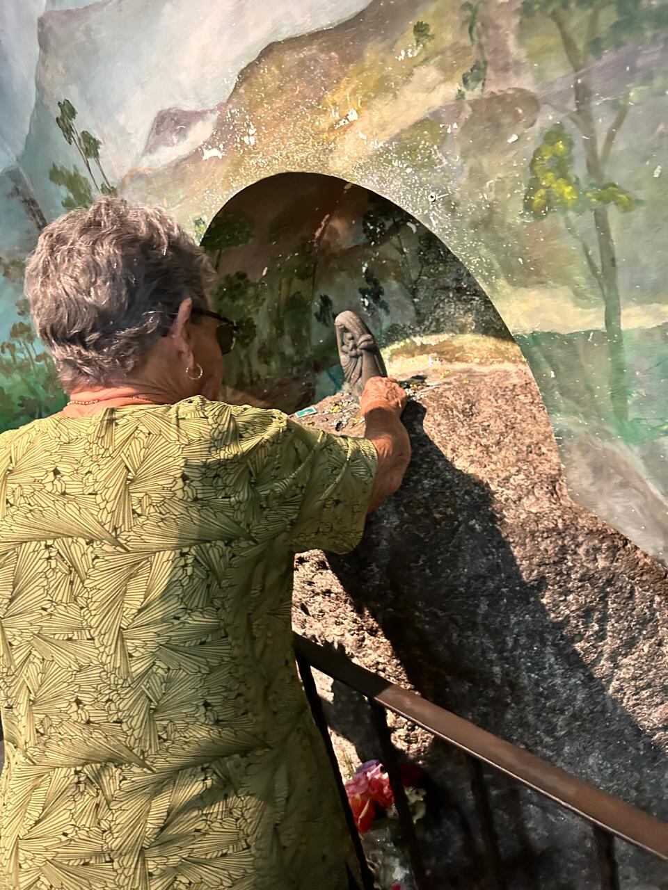 Emma Otarola, señora que murió al caer a guindo en Juan Viñas. Foto cortesía familia de Emma Otarola.