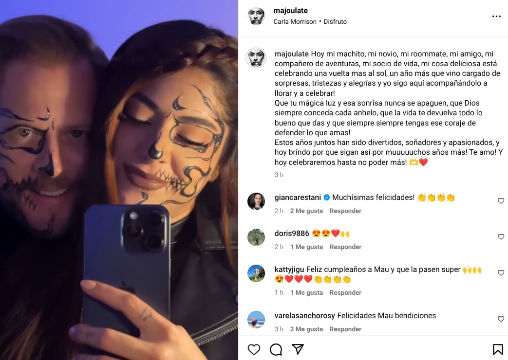 Majo Ulate habla de su noviazgo con Mauricio Hoffmann