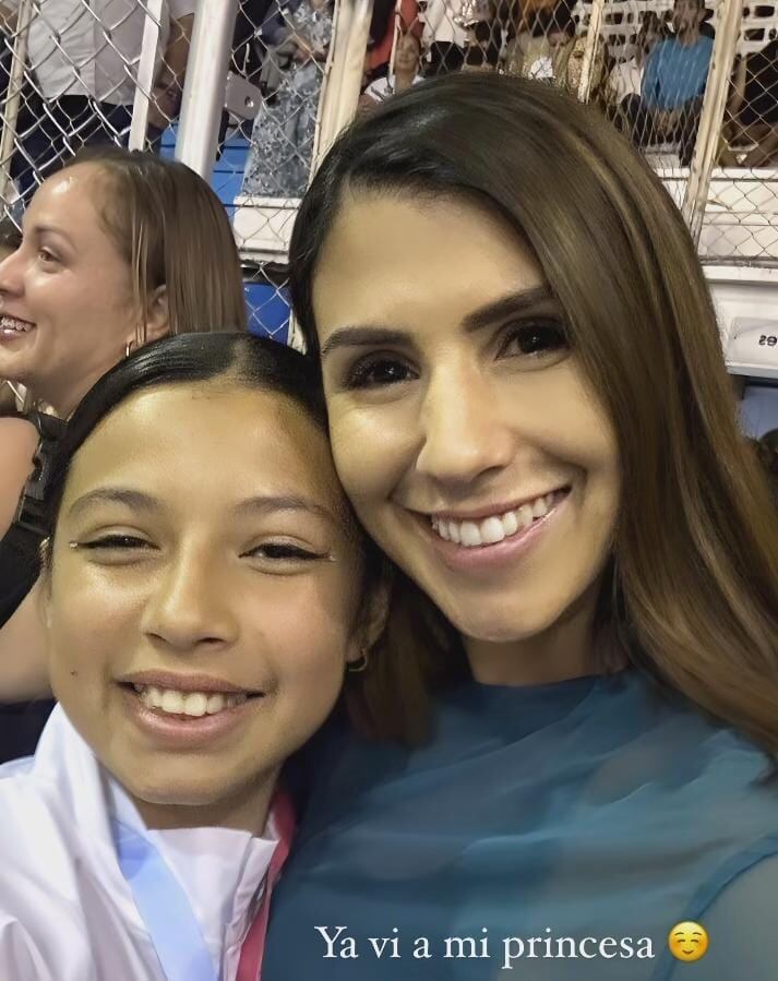 Hija de Nicole Aldana está representando al país en un campeonato centroamericano