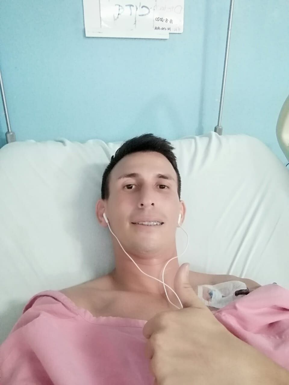 Yosell Quintero, jugador de Cariari que fue atropellado. Foto cortesía.