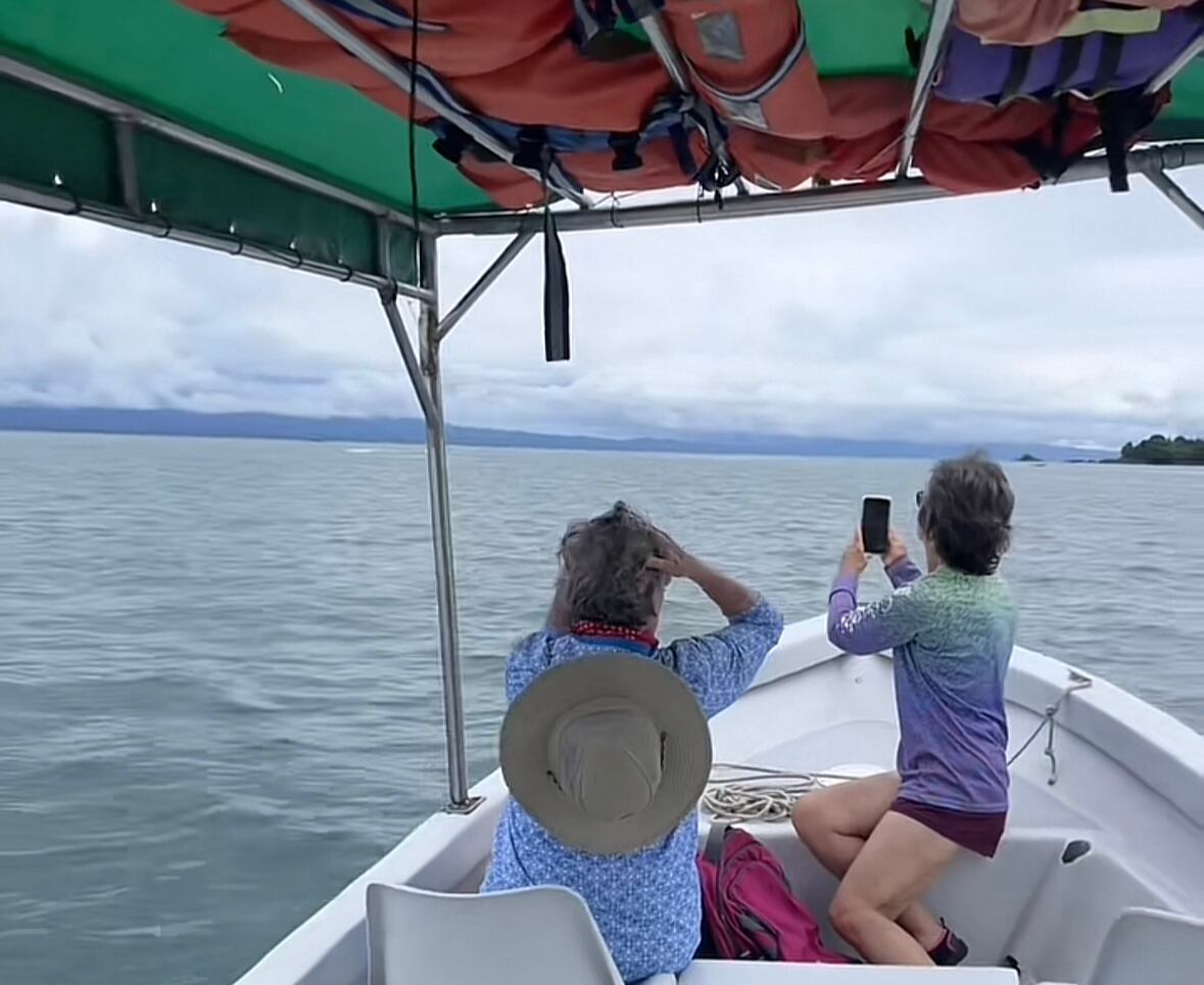 Turistas en costa rica