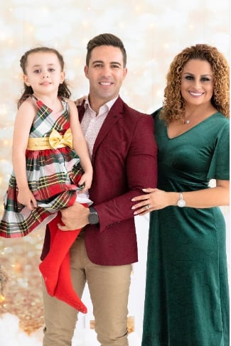 Cindy Villalta, exmodelo y presentadora.