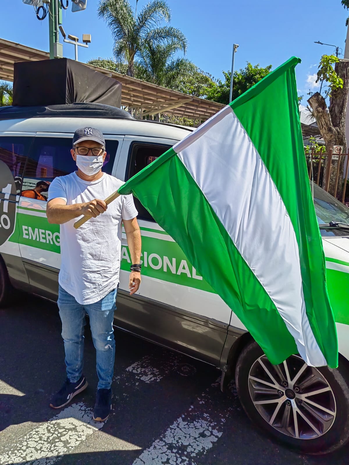 Alex Cuadra, seguidor del PLN