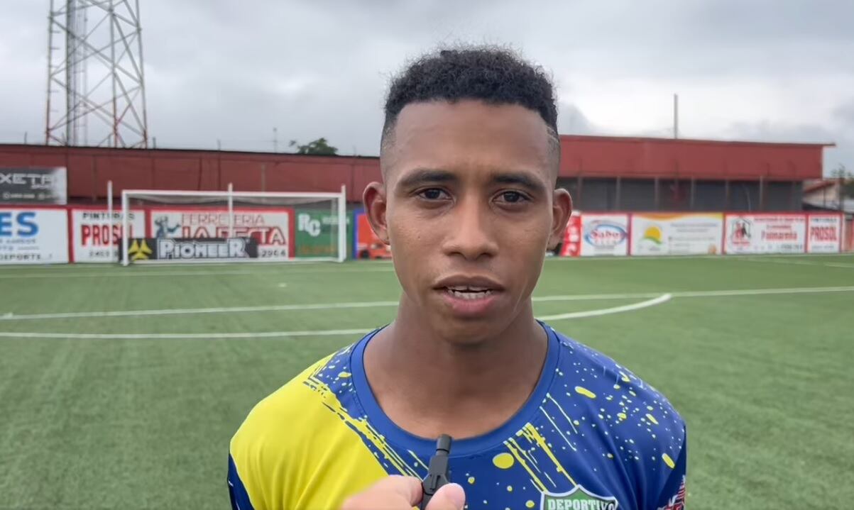 Andrés Jiménez del Deportivo Upala de la Segunda División de Costa Rica