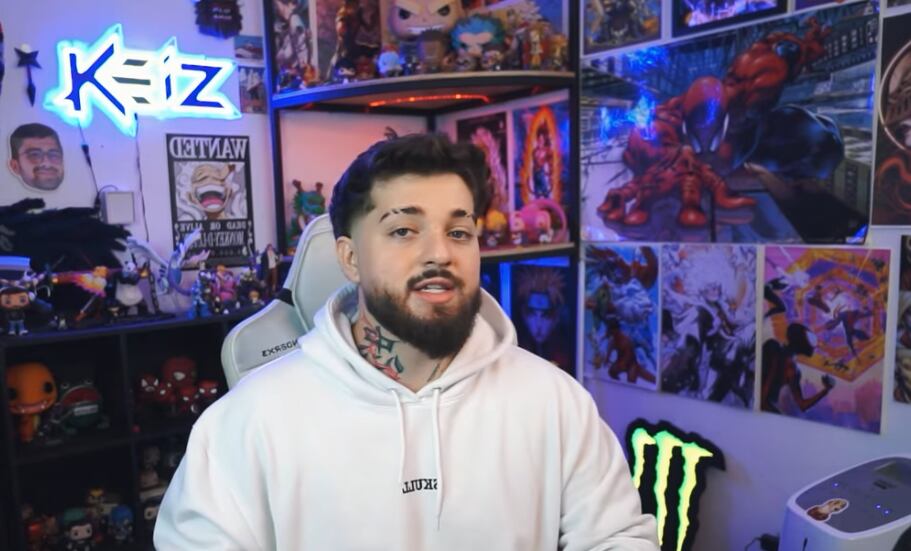 YouTuber Keiz, nombre real Luis Carlos Zamora