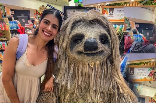 La creadora de contenido mexicana Karen Contreras, la maestra Miel de Maple, estuvo de visita en Costa Rica.