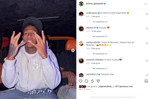 Fedefútbol respondió así tras polémicas publicaciones de Josimar Alcócer en redes sociales