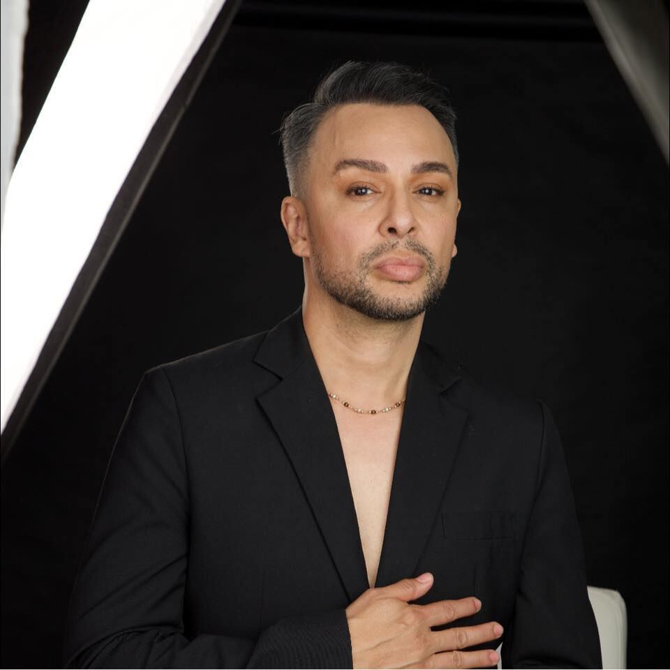 Maquillista Ángel Rafael.