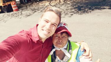 Ítalo Marenco mostró la forma con la que siempre tendrá la bendición de la Trafiquina