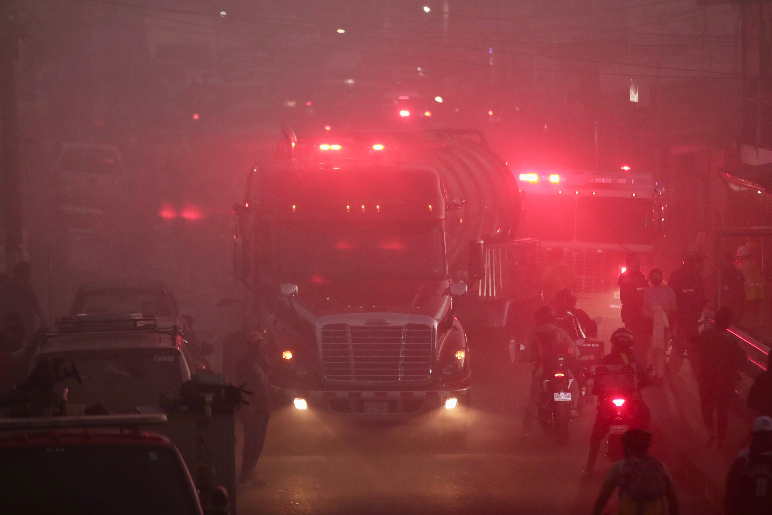 Incendio la Unión de Cartago