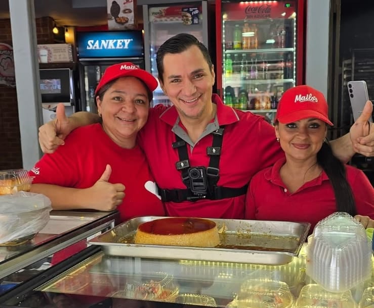 Panadero tiktoker Mailo la pegó con el quesillo venezolano