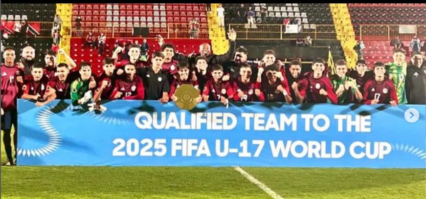 Selección sub17 de Costa Rica