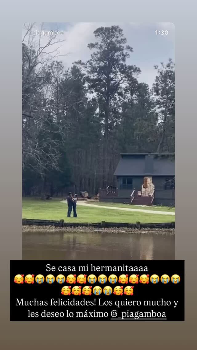 Marilin Gamboa está con sentimientos encontrados ya que mientras festeja una noticia que tiene el dulce sabor de un queque de bodas, siente nostalgia por lo que sucederá.