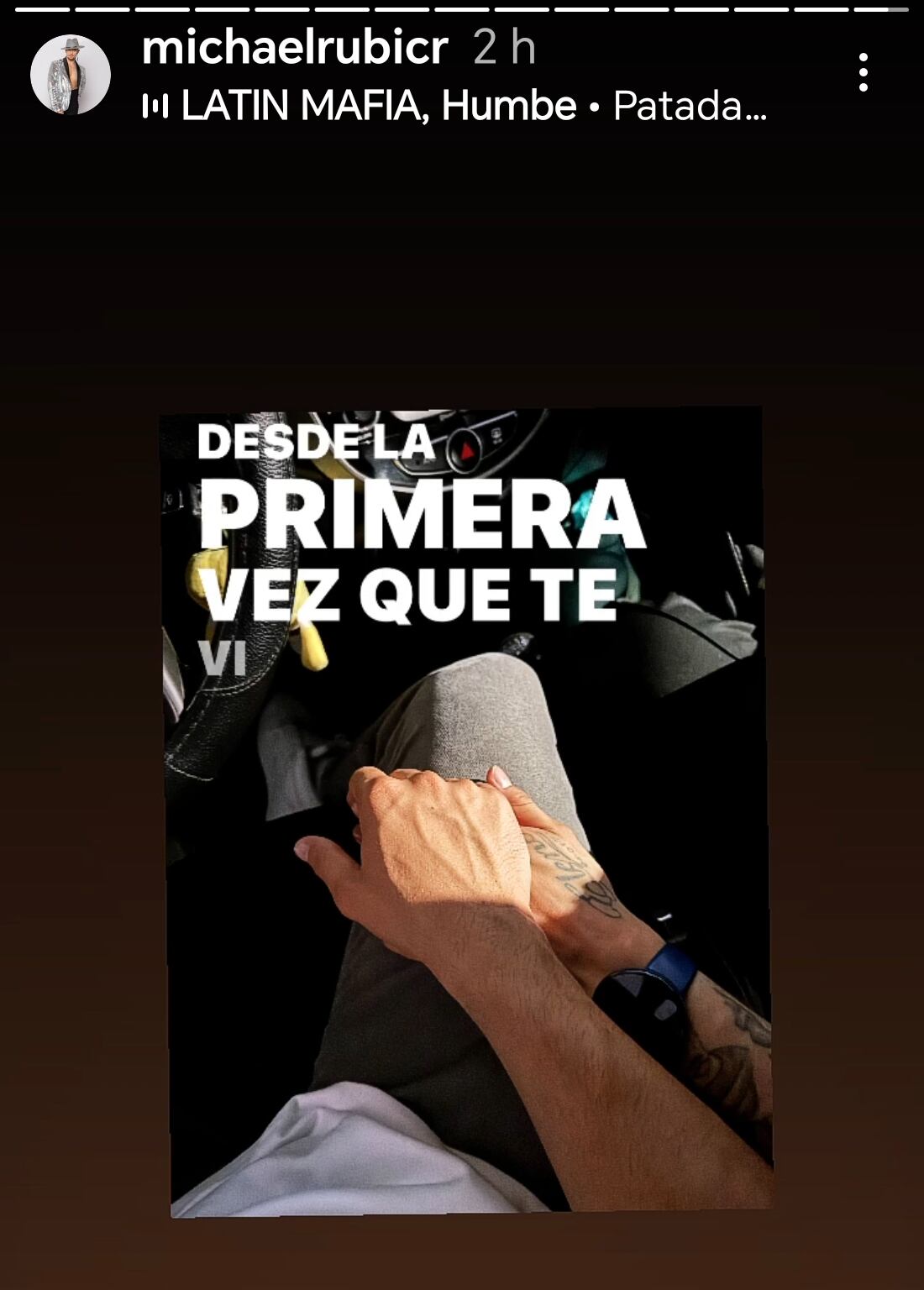 Michael Rubí, bailarín de Mira quién baila, y su novio