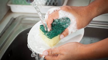 ¿Cómo le quito ese horrible olor a huevo a los platos?