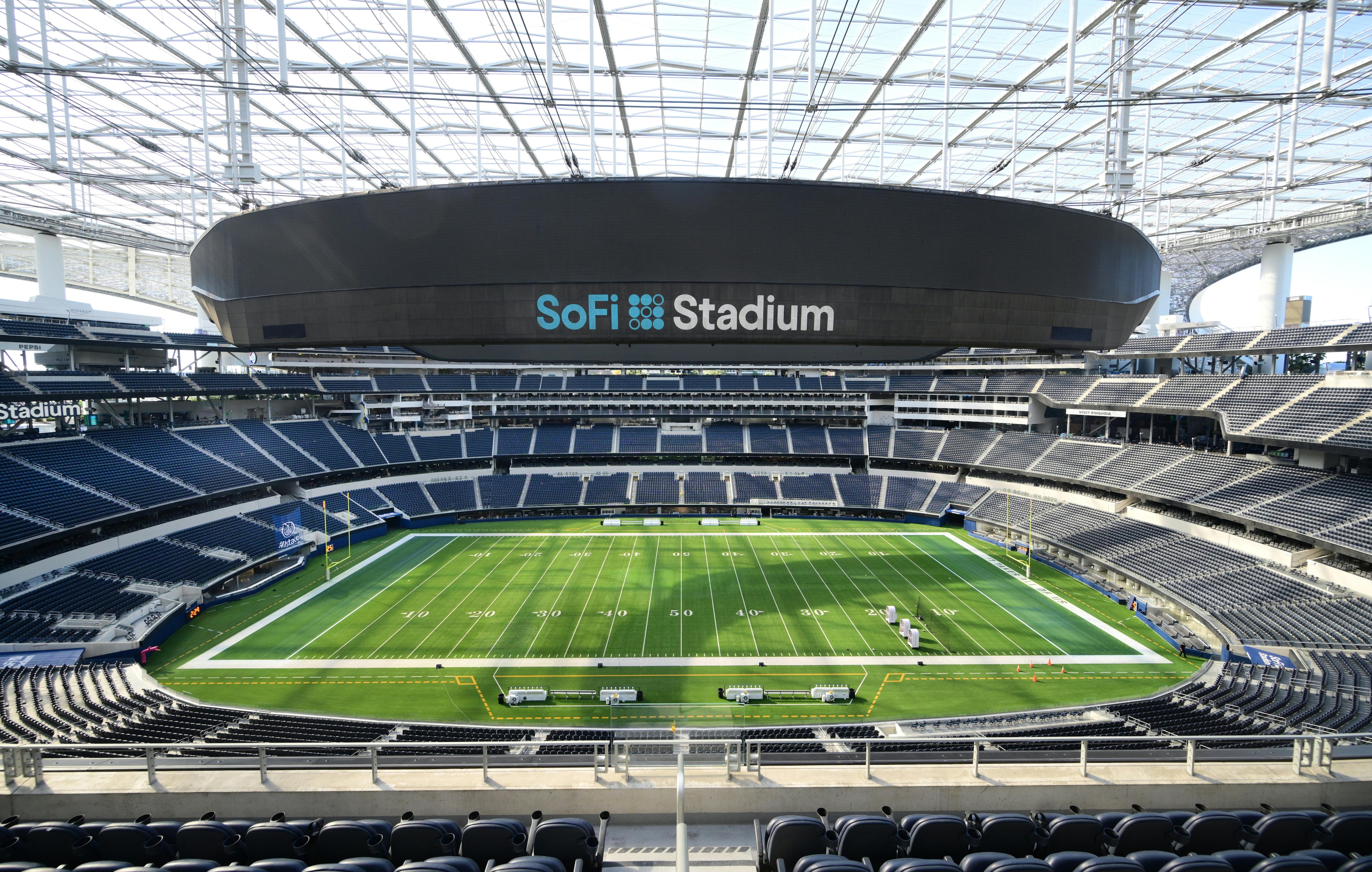El SoFi Stadium, en Los Ángeles, en teoría debe recibir dos partidos de Irán en el Mundial 2026.