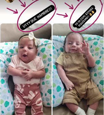 Antonella y Alessandro están cada vez más guapos y pochotones. Instagram