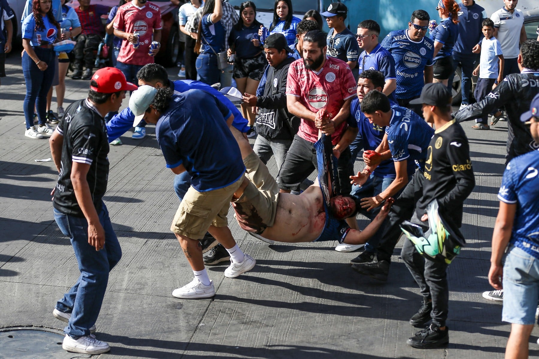 Violencia en fútbol de Honduras