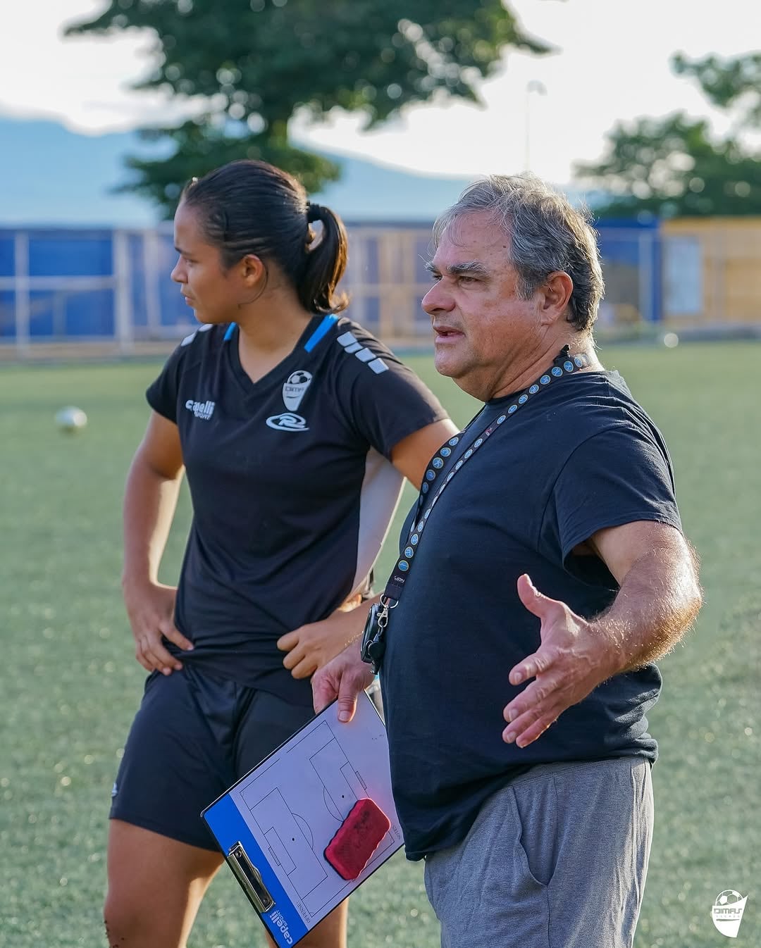 Geovanni Vargas, presidente de Dimas Escazú pide acciones inmediatas para el fútbol femenino. Instagram Dimas Escazú.