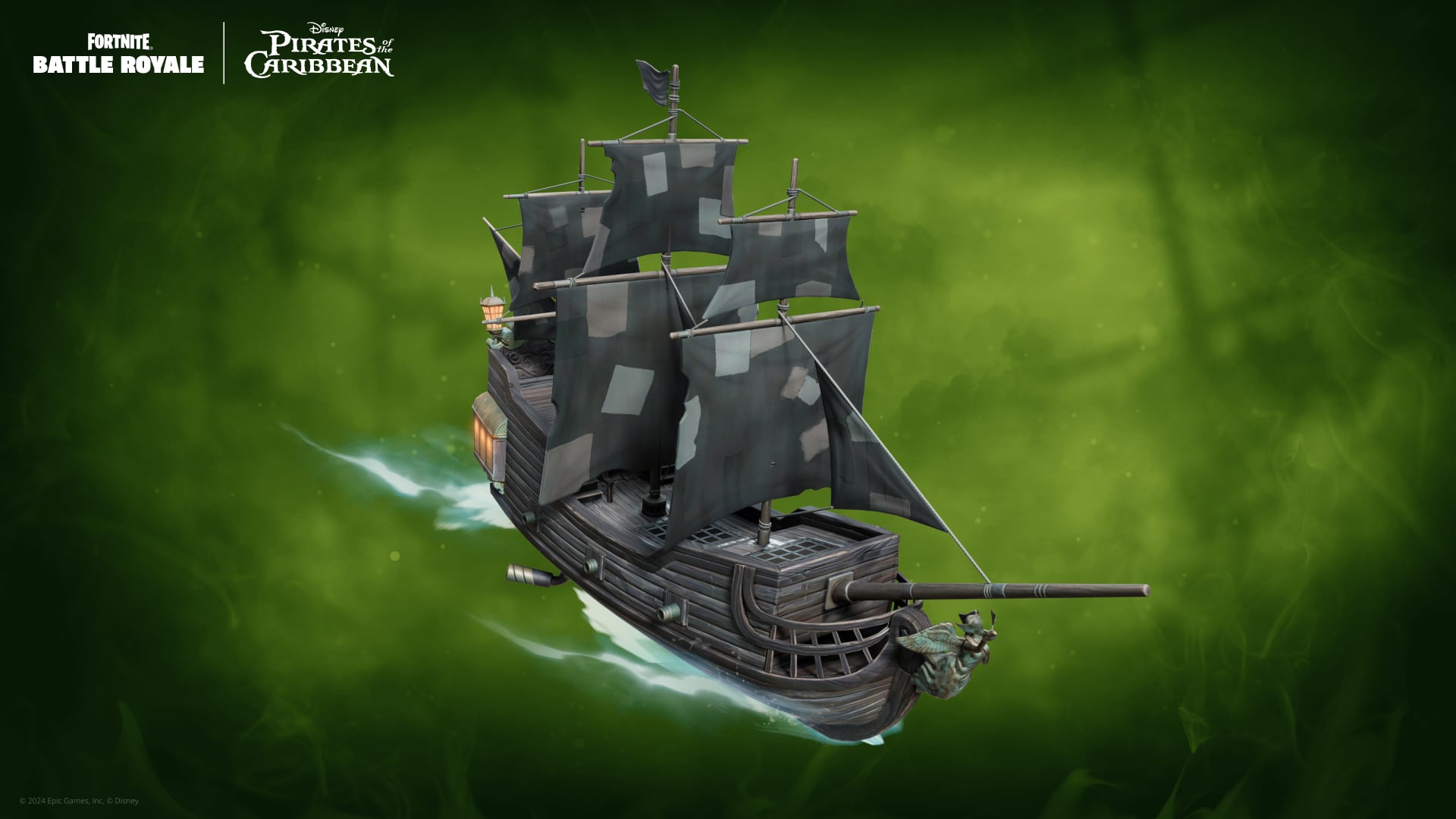 El planeador Barco de Jack les va a permitir surcar el cielo. Foto: Sitio web de Fornite.