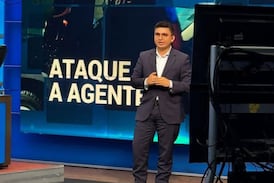 Periodista de Telenoticias sufrió aparatoso accidente de tránsito