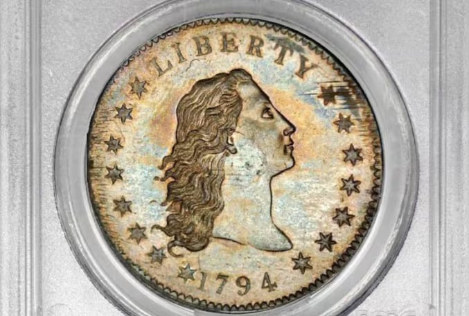 El dólar "pelo suelto" o "flowing hair"