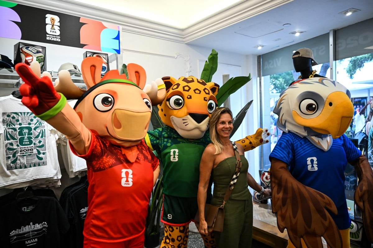 Ambiente previo a la Copa del Mundo, en Miami.