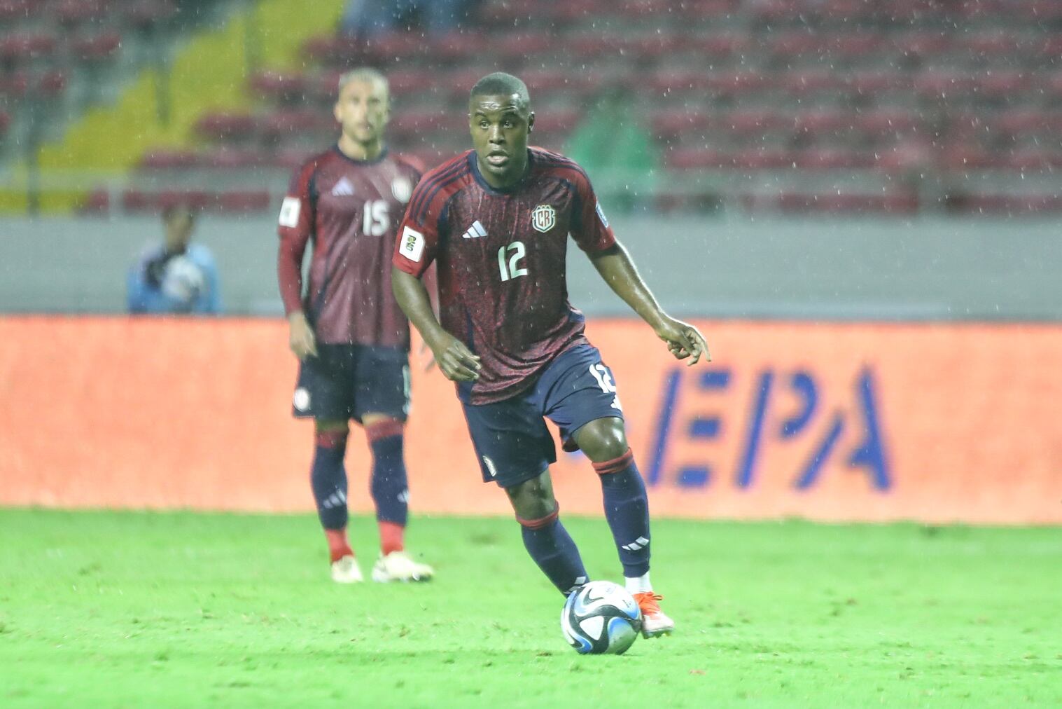 22/05/2024/ Juego entre la selección de Costa Rica vs San Cristóbal y Nieves en el estadio Nacional de Costa Rica por la primera fecha de la eliminatoria al mundial 2026 USA, Canadá y México / Foto John Durán