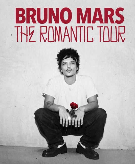 Bruno Mars anunció el lanzamiento de su nuevo álbum en solitario