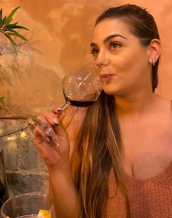 Ashely García, esposa de Choché Romano.