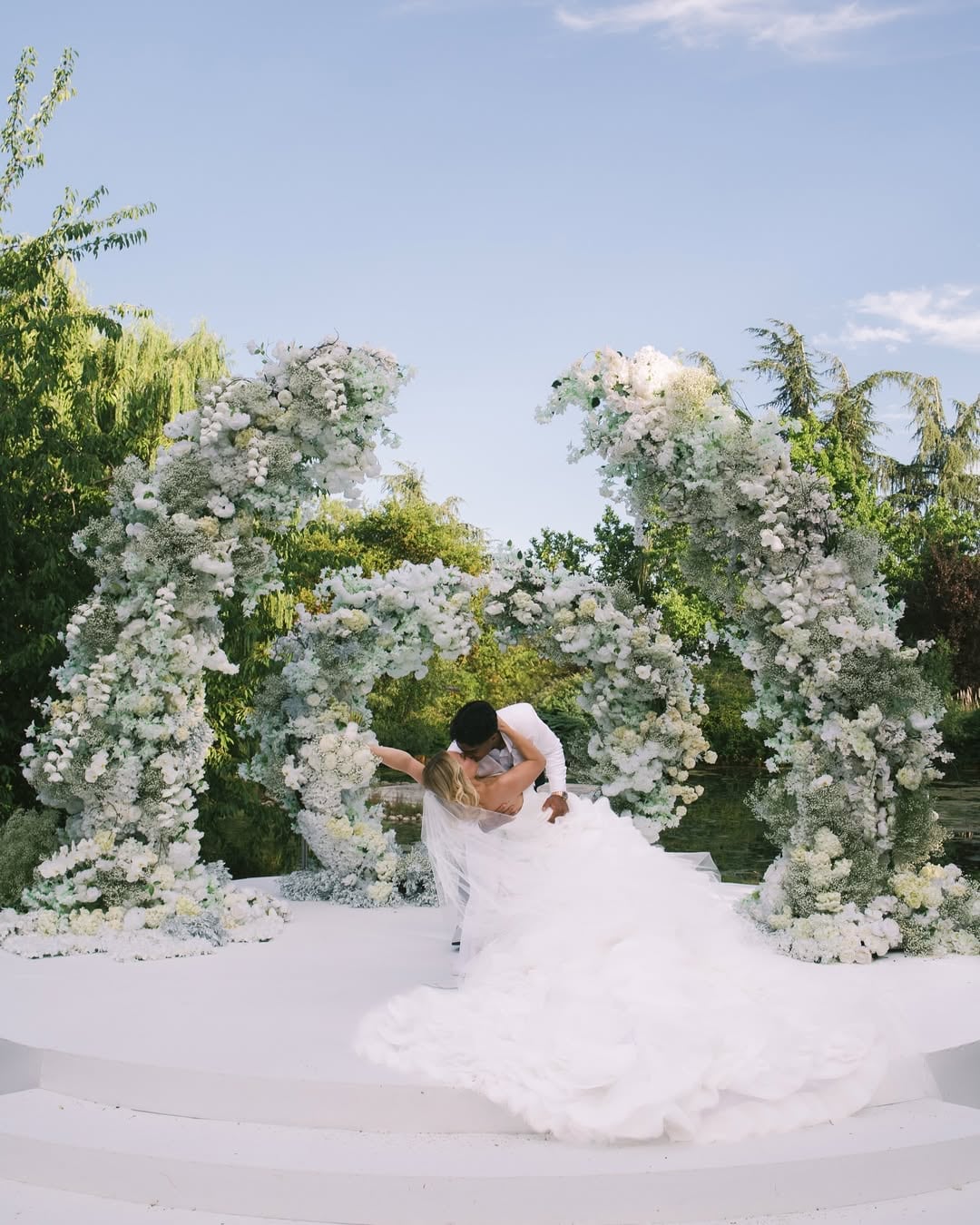 Endrick publicó detalles de su boda celebrada en setiembre del año pasado. Instagram Endrick.