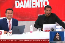 Douglas Sánchez y Jorge Obando reaccionaron así tras quedar fuera del Octavo Mandamiento de ¡Opa!