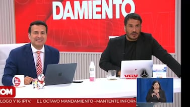 Douglas Sánchez y Jorge Obando reaccionaron así tras quedar fuera del Octavo Mandamiento de ¡Opa!