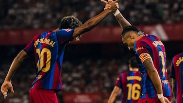 De la mano de Raphinha y Lamine Yamal, el Barcelona sigue dando pánico en España