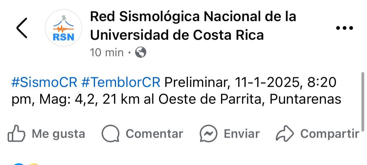 temblor
