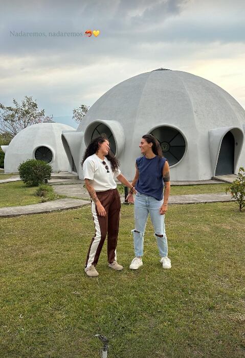 Noelia Bermúdez y Fabiola Villalobos realizan los preparativos para su boda. Instagram Fabiola Villalobos.