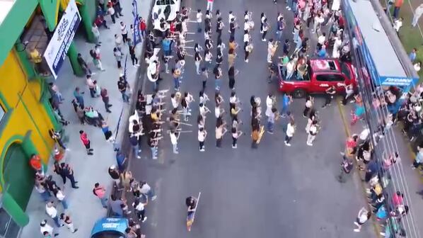 200 músicos sorprendieron a los Alajueliteños