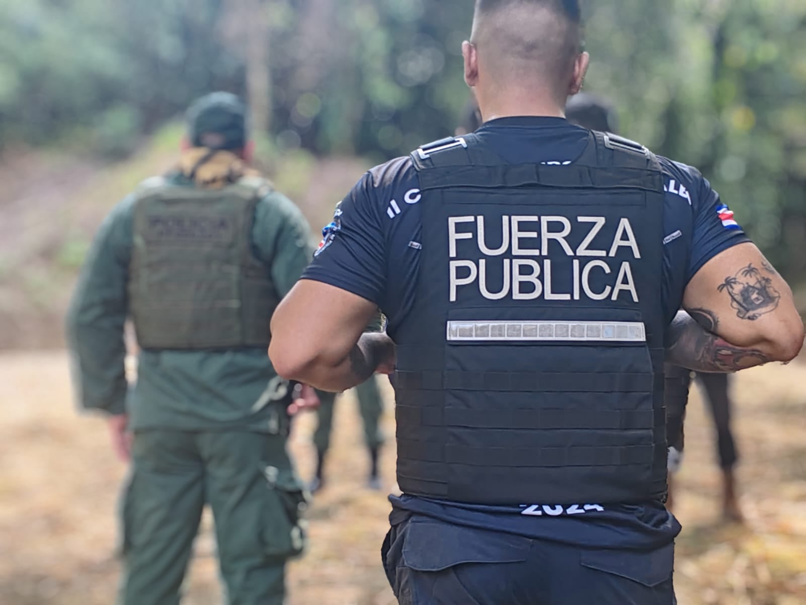 operativo por balacera en playa Bonita de Limón