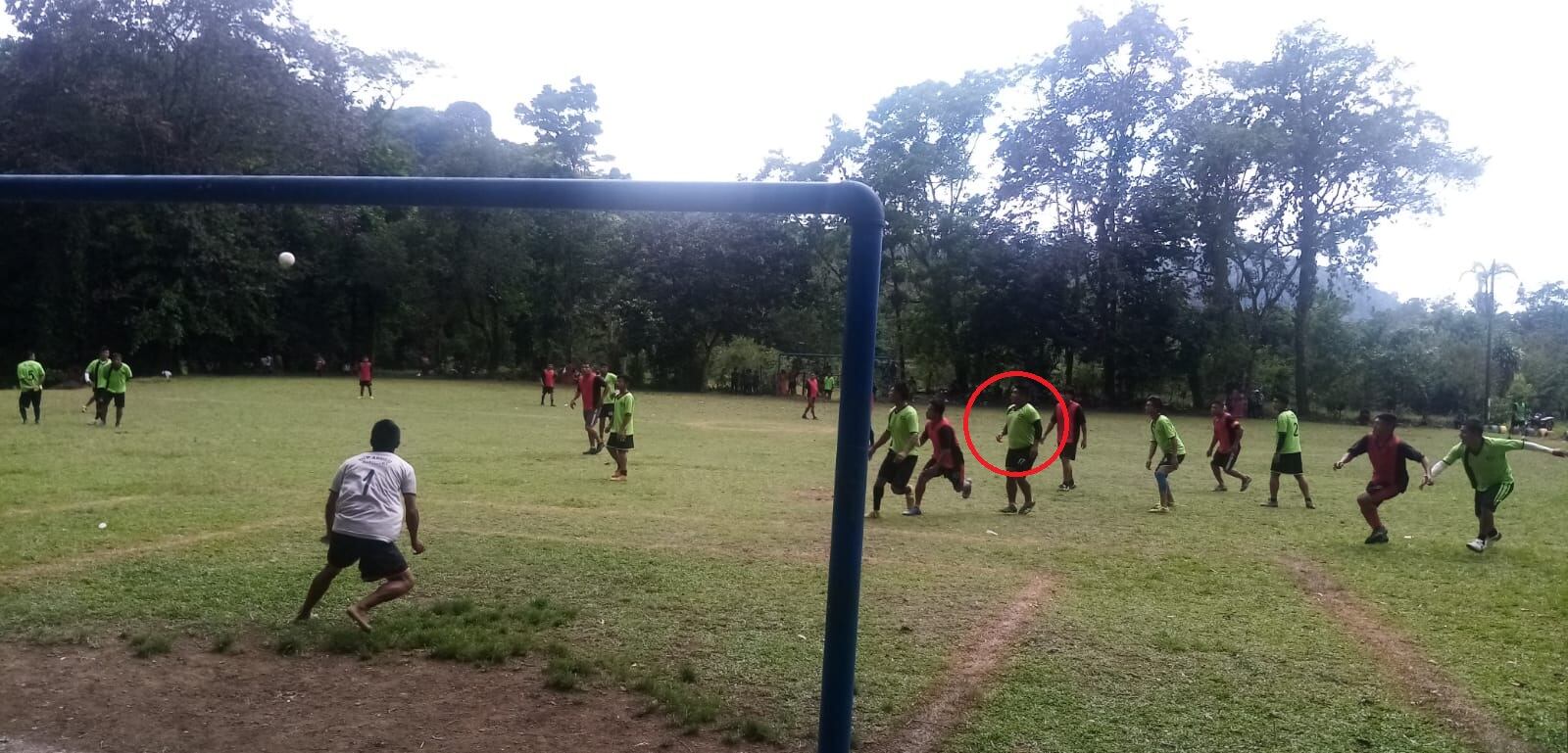 Bruno Montezuma Santos, joven que falleció al ser impactado por un rayo en Corredores. Foto cortesía Benito Montezuma.
