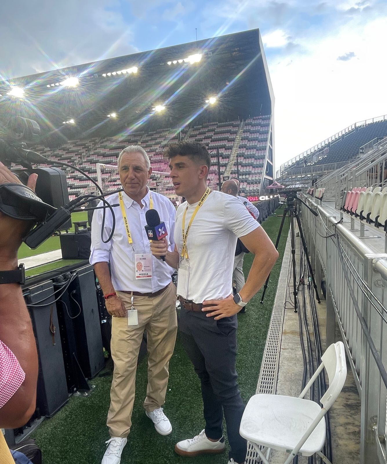 Juan Carlos Solano, presentación de Messi, Inter de Miami
