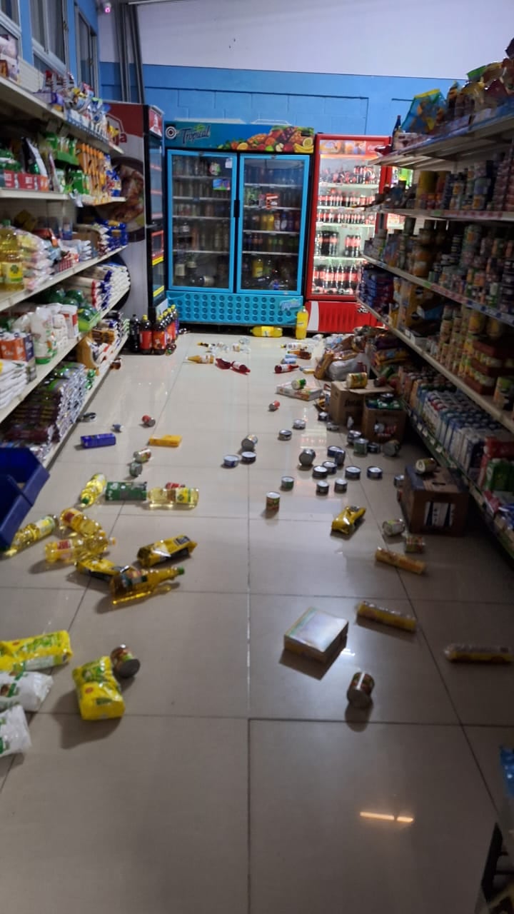Temblor en Quepos