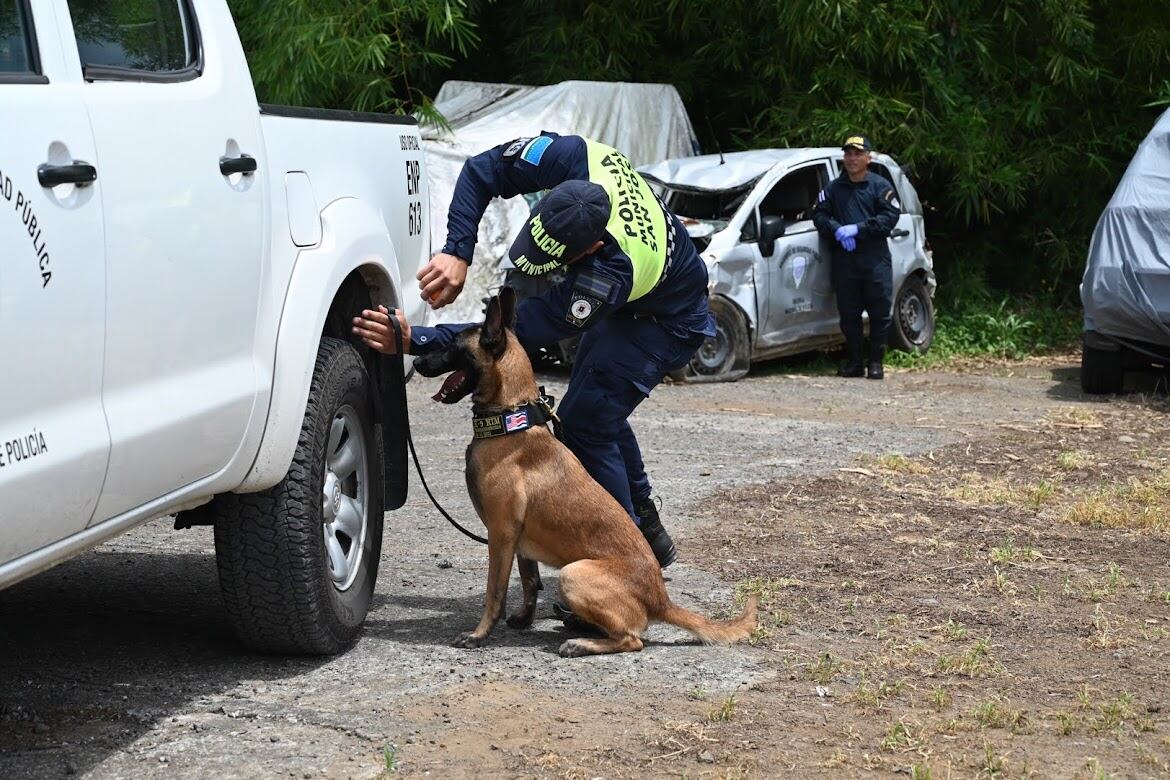 San Carlos tendrá a partir del 2024 un oficial canino para luchar contra las drogas en el cantón. Antes de que llegue ya le están construyendo una casetilla especial.