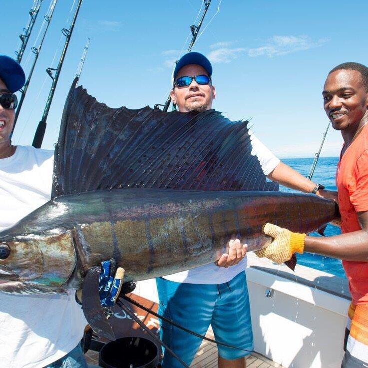 El actor Anthony Mackie, el nuevo Capitán América, estuvo en Costa Rica.
