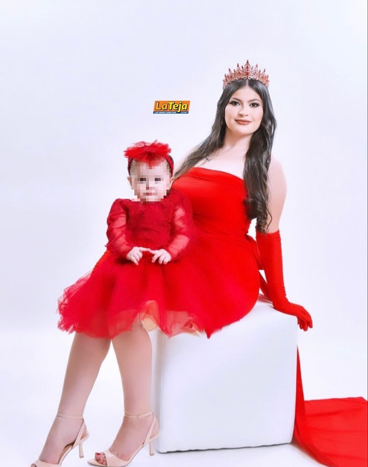 Una bebé de apenas un año y nueve meses sufre el desconsuelo por culpa de la violencia que golpea Costa Rica, al preguntar por su mamá Ulissa Fernanda Jiménez González. Foto: Tomada de redes sociales